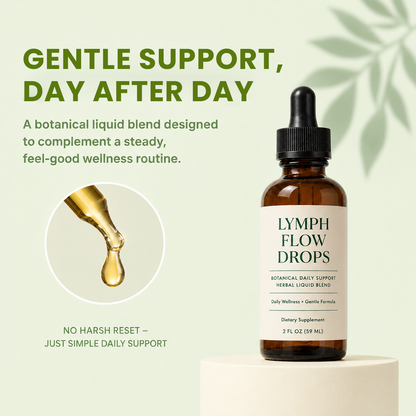💧 Lymphatic Drainage Drops - Release Trapped Fluid