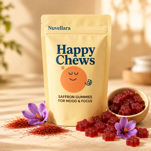 Saffron Gummies for Mood & Focus