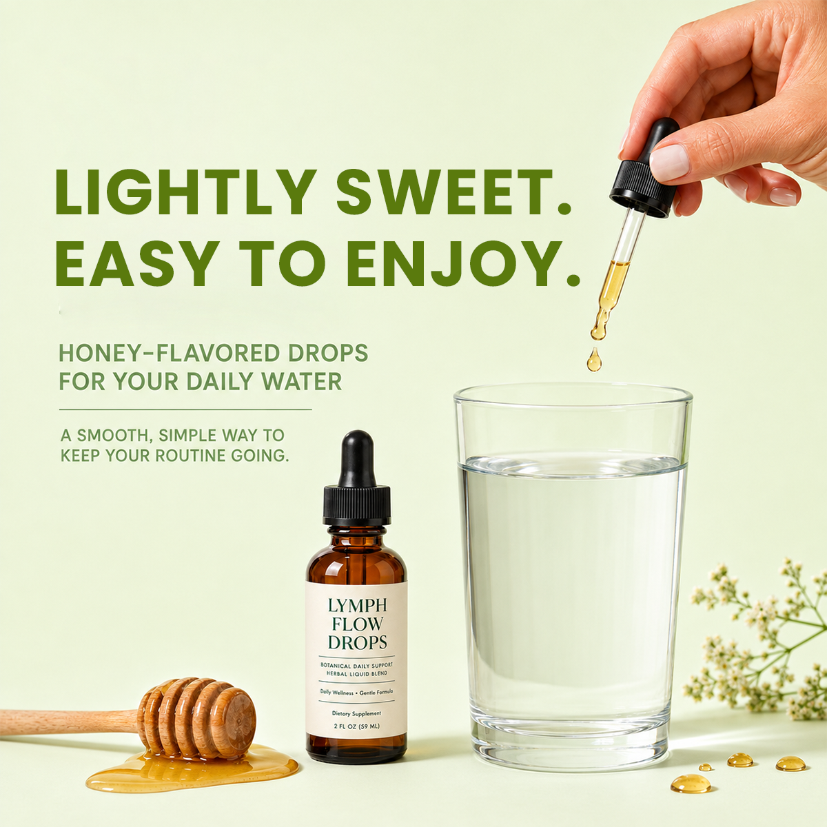 💧 Lymphatic Drainage Drops - Release Trapped Fluid